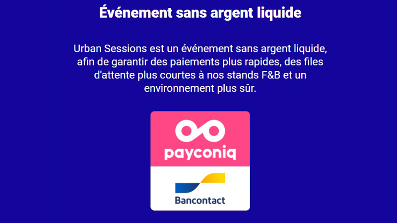 évenement cashless